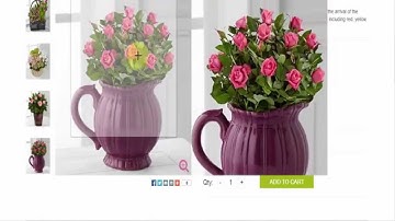 Joomla Flower Virtuemart Template