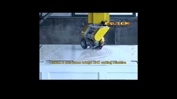 5 axis stone bridge saw stone cnc cutting
