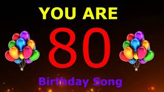 Famous You are 80 Hooray!- Birthday Song Wealth