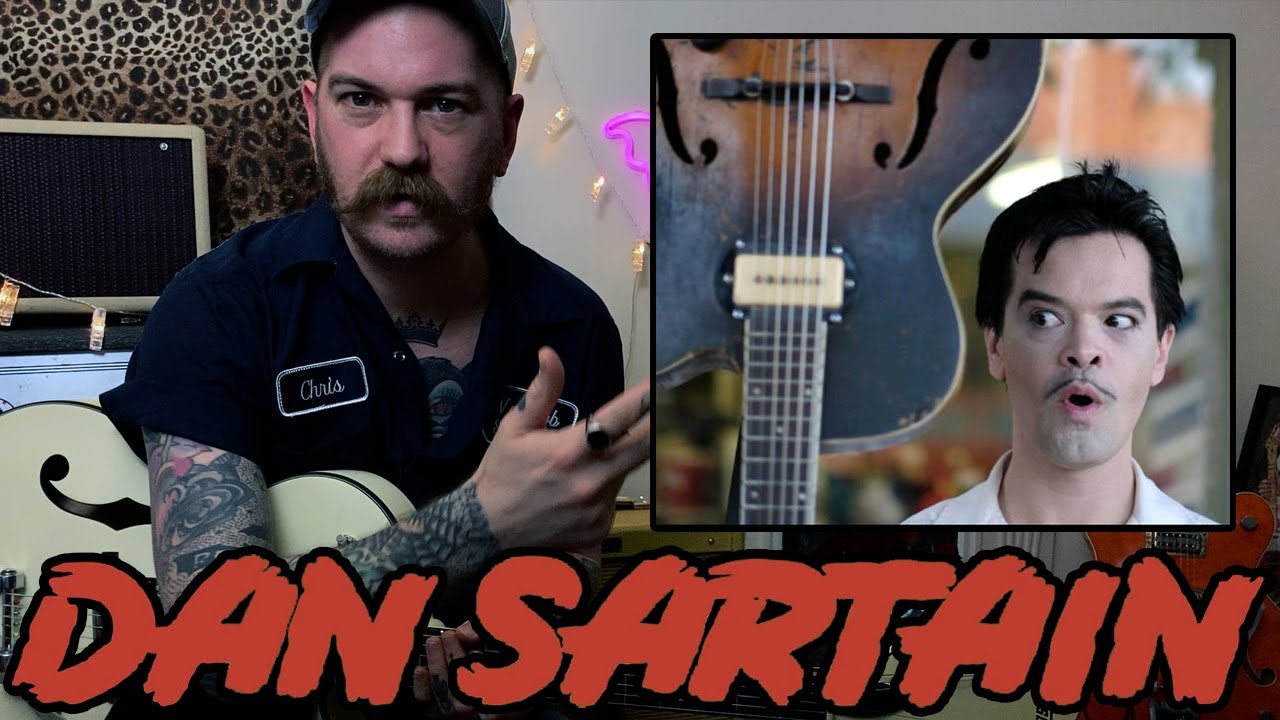 Dan Sartain - Ruby Carol - Flight Of The Finch - Lonely Hearts - Rockabilly Guitar Lesson - & Tabs!