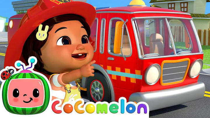 Nina's Fire Truck Adventure! 🤩🚒 | Nina's Familia | CoComelon Nursery Rhymes & Kids Songs