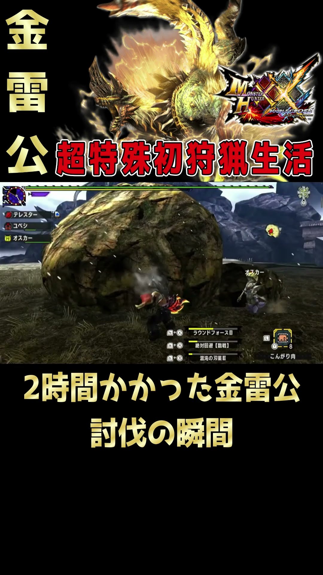 Super Special] The Moment I Finally Took Down Thunderlord Zinogre