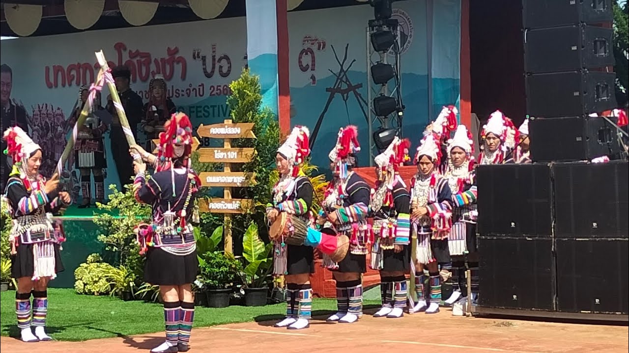 อู้.โล้.อาข่า.พร้อมเต้นแล้วค้า#ฝากกดติดตามด้วยนะครับ #สาวดอย 