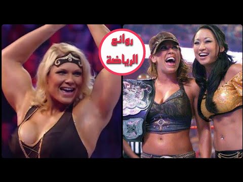 مباراة مصارعة حريمى 2 ضد 2 تعليق ممدوح فرج