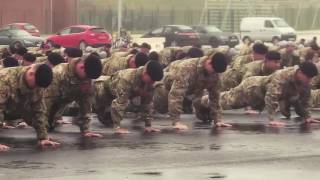 British Army do the 22 Push Up Challenge! CAN YOU!!?