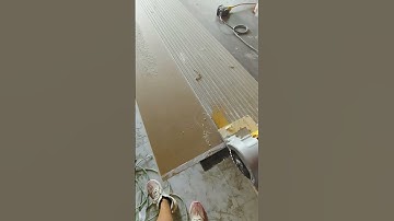 The process of slotting wooden boards- Good tools and machinery make work easy