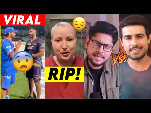 RIP! Her Last Video Will Make you Emotional!😞, Rohit Sharma’s Viral Video, Dhruv Rathee, MS Dhoni class=