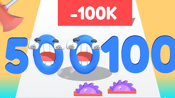 NUMBER MASTER MERGE & RUN — REACH 500,000 vs EVOLUTION TO 100,000 (Gameplay*)