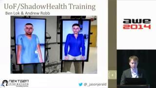 Jason Jerald (NextGen Interactions) - Interacting with Virtual Humans at AWE 2014