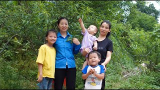 orphan boy visits new family | Single girls and orphans on the family farm