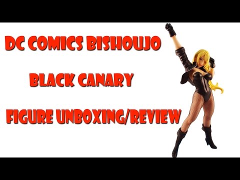 dc-comics-bishoujo:-black-canary-figure-unboxing/review