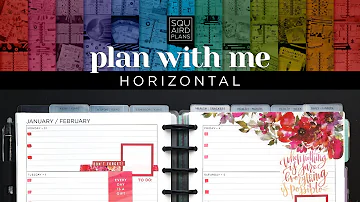 Daily Plan with Me :: Red-y for Anything Planable Theme :: Classic Happy Planner Horizontal Layout