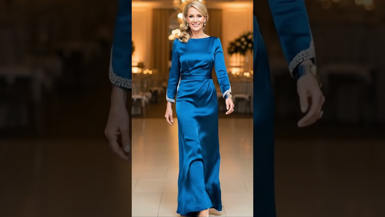 Beaded Long Sleeve Mother of the Bride Gowns: Sparkle, Glamour, and  Elegance! - YouTube