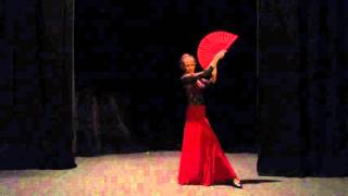Flamenco fusion con abanico