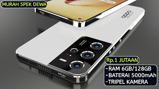 Rp.1Jutaan RAM 6GB/128GB, BATERAI 5000mah, MURAH Chipset bertenaga, HP OPPO 1 JUTAAN TERBAIK 2022