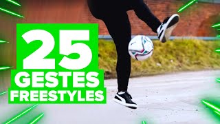 Apprends 25 GESTES FREESTYLE - Tuto