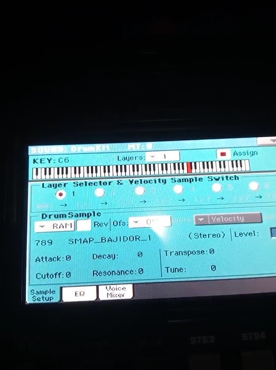 Tes Sample Smap Bajidor #pa300 #korg #bajidor