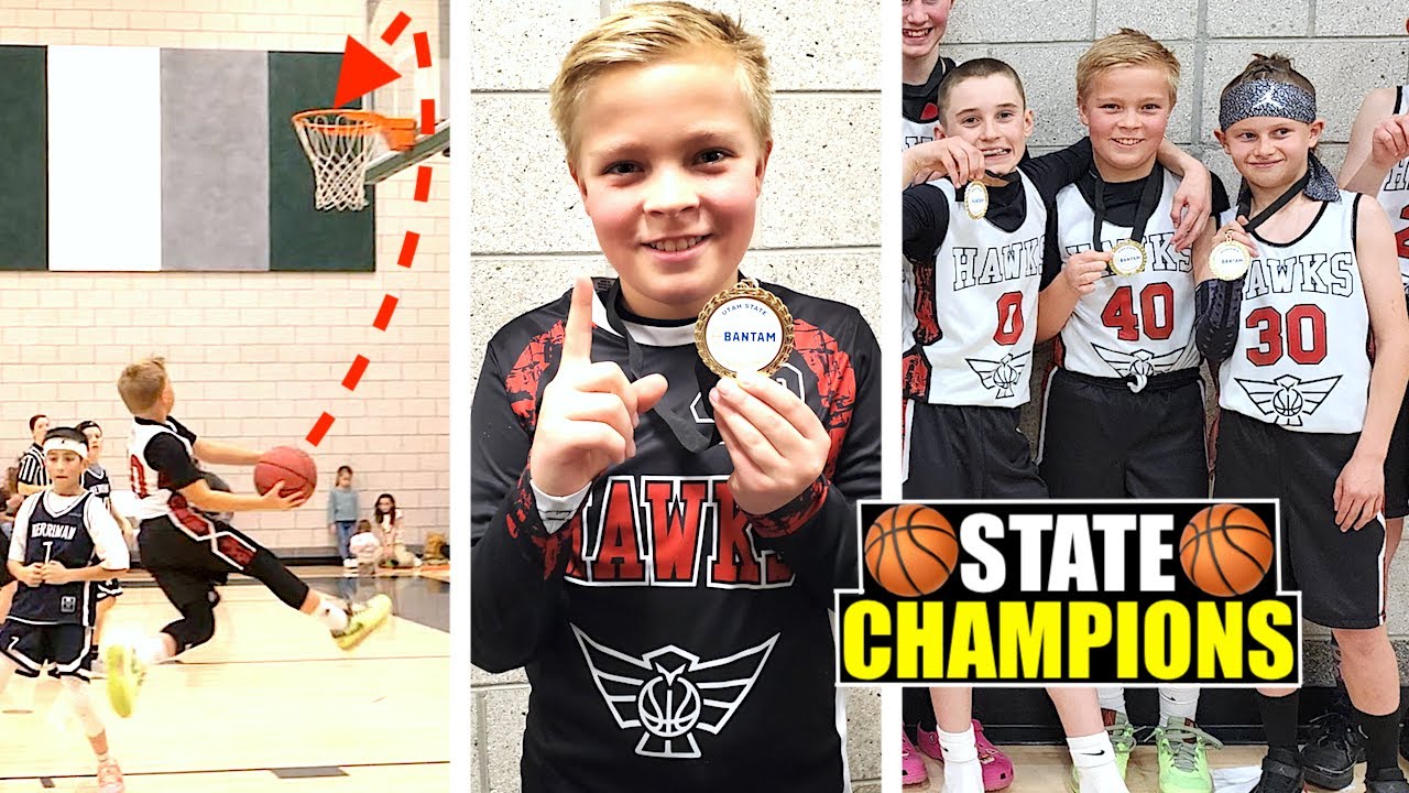 UNDEFEATED BASKETBALL STATE CHAMPIONS!! 🏀🏆