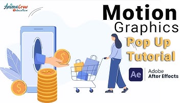 Motion Graphics - Quick Pop Up Tutorial In After Effects