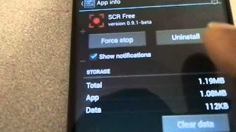 How to uninstall remove  or delete an app from Nexus 4 / Nexus 5