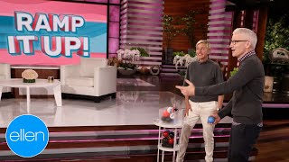 Anderson Cooper \& Ellen 'Ramp It Up' For Breast Cancer Awareness Month