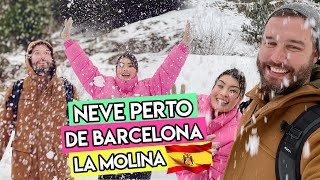 BATE E VOLTA EM LA MOLINA - GIRONA | ESPANHA 🇪🇸 🎉 #VLOGDAALEGRIA3