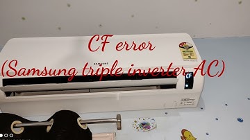 Easy way to fix CF error in Samsung AC at home || Simple Ac service DIY || AC indoor filter cleaning