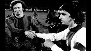Johan CRUIJFF VS Franz BECKENBAUER 1973 (Ajax x Bayern Munchen)