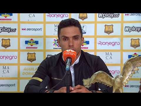 Rueda de prensa de Águilas Doradas tras su partido ante Bucaramanga