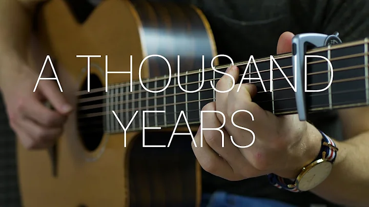 Christina Perri - A Thousand Years - Fingerstyle G...
