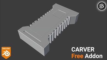 Free blender Add-on Carver tutorial | Blender 2.9