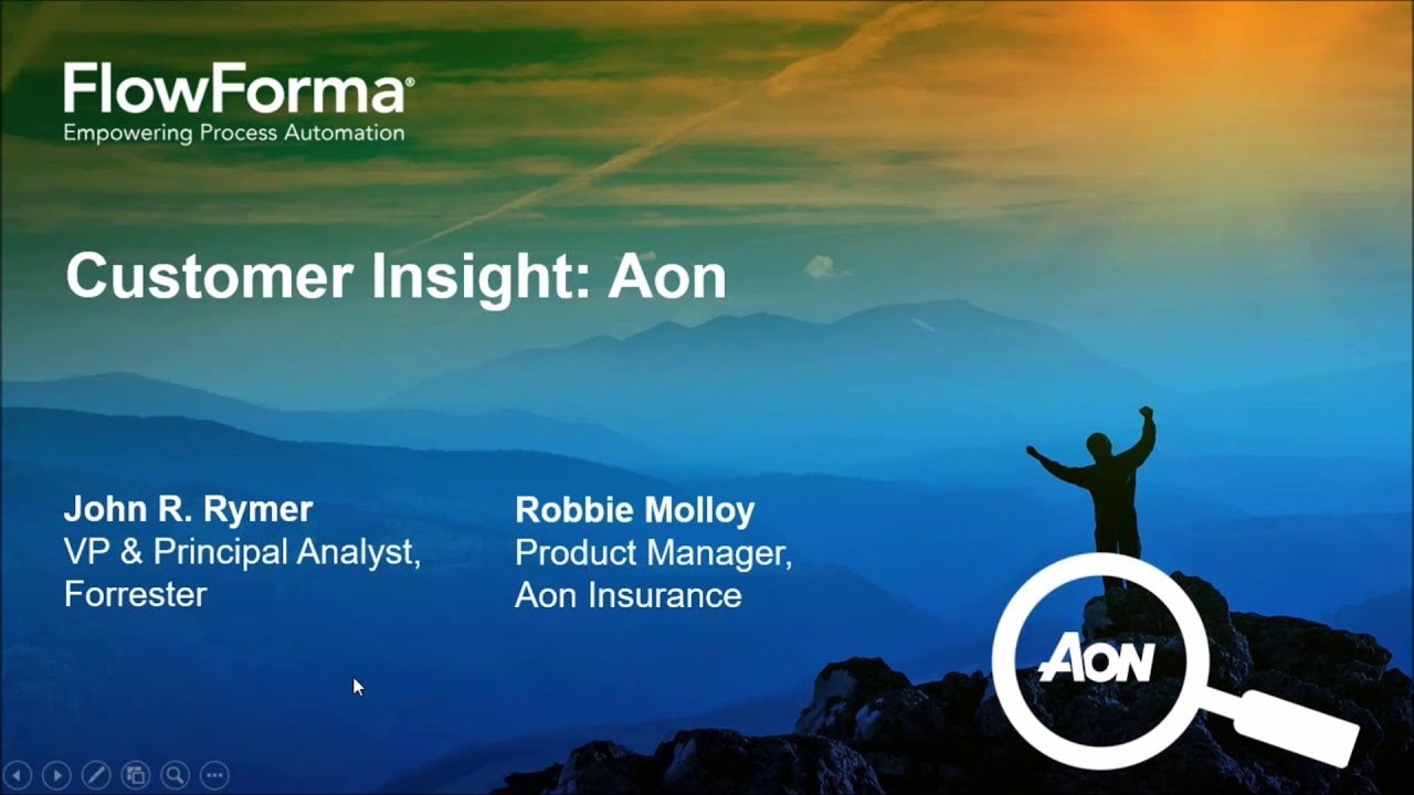 Aon and Forrester webinar, February 2019