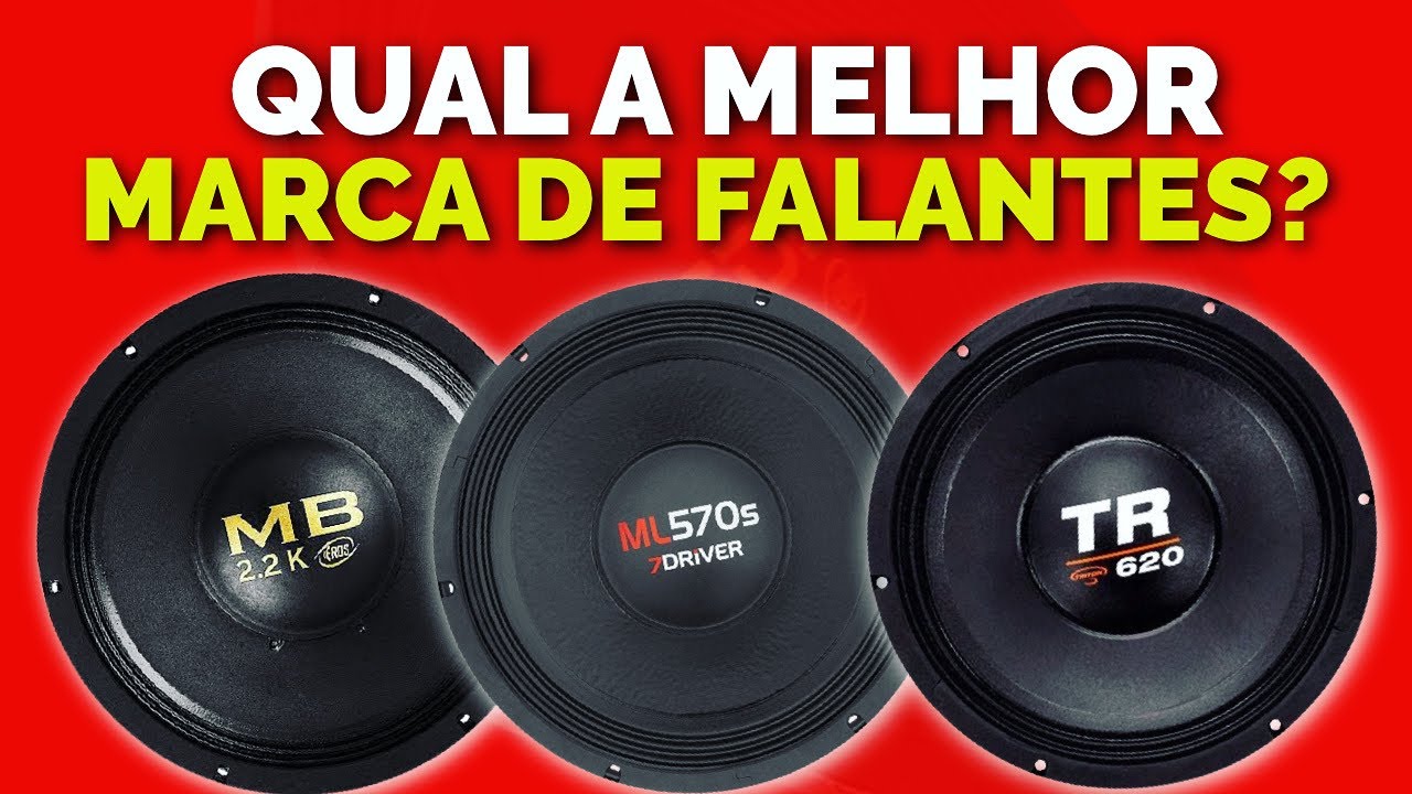 AS MELHORES MARCAS DE ALTO FALANTES DO BRASIL? SÓ AS TOPS DO SOM ...