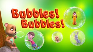 Bubbles, Bubbles, Here And There | Preschool Rhymes For Children | Infobells