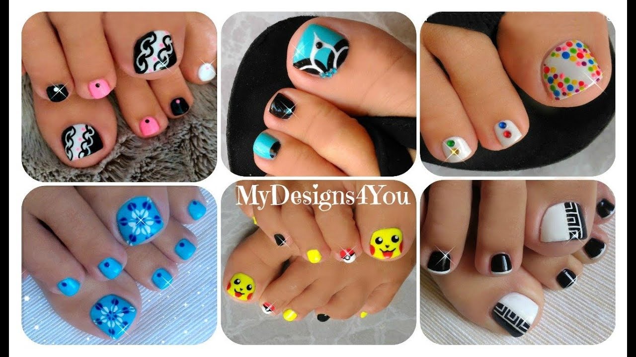 ♥ Toenail Art Compilation No.4 ♥ Compilación de Diseños de Pies