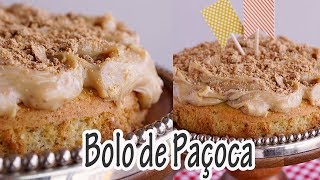 BOLO DE PAÇOCA de liquidificador I RECEITAS E TEMPEROS