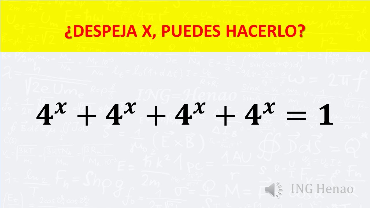 🤪¿DESPEJA X, PUEDES HACERLO?😀 Ecuación de primer grado fácil y sencillo