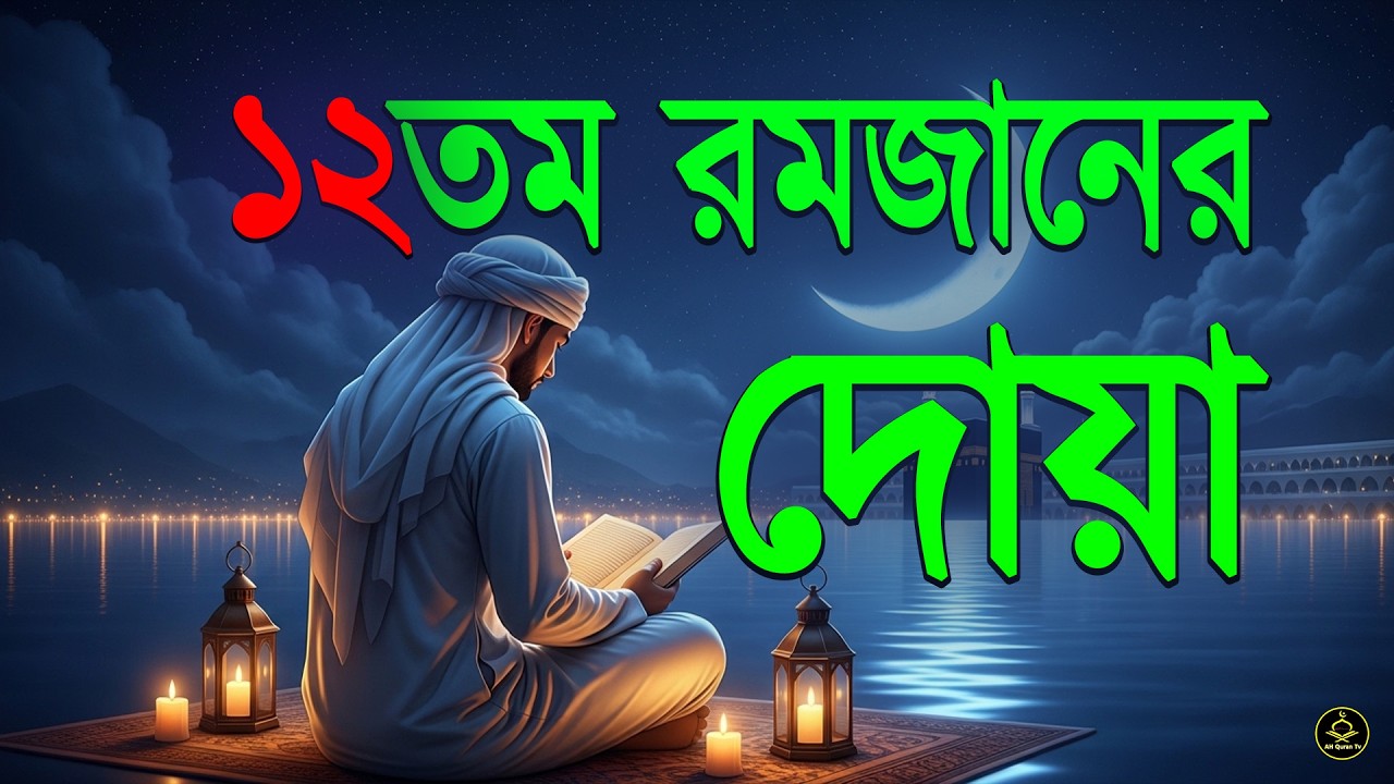 মাহে রমজানের ১২ তম দিনের আমল | আবেগময় কন্ঠে রমজানের দোয়া | Dua For Ramadan 2026 | Alaa Aqel.