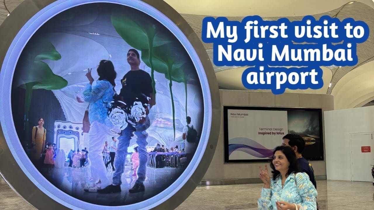 NAVI Mumbai airport se phli flight ll Mumbai to Delhi by indigo ll HPK- vlog 