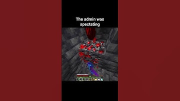 Minecraft Admin Xray Moment