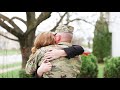 Husband Returns Home From Afghanistan | A Military Homecoming