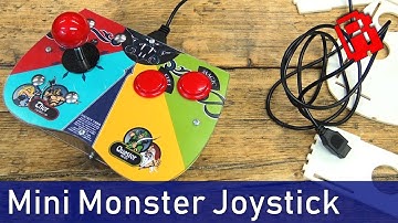 Mini Monster Joystick voor Retro Computers en Consoles