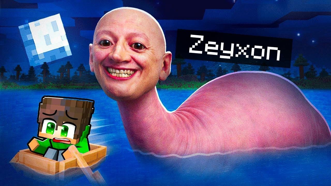 TROLLO i MIEI AMICI DIVENTANDO il HUMAN HEAD SEA MONSTER in Minecraft!