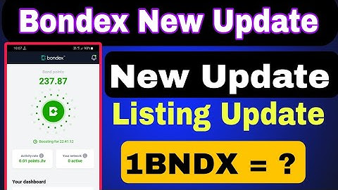 bondex New Update|| Mining Disable Problem|| New Latest Update Bondex