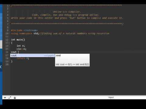 #coding#cp#recursion sum of n natural  numbers using recursion