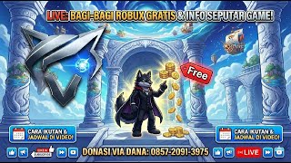 Live Bagi-Bagi ROBUX bersama Nahar Okami 🤑🐺