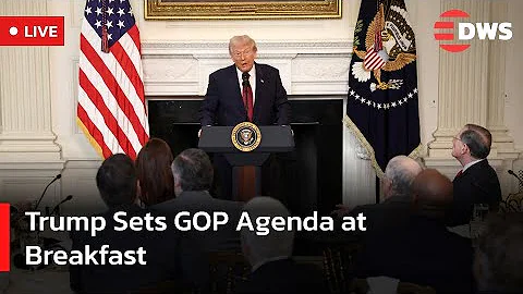 🔴 LIVE: U.S. President Donald Trump delivers remarks at a breakfast with Republican Senators | AC14