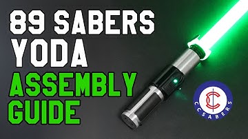 89sabers Yoda saber assembly - Tutorial by CCsabers
