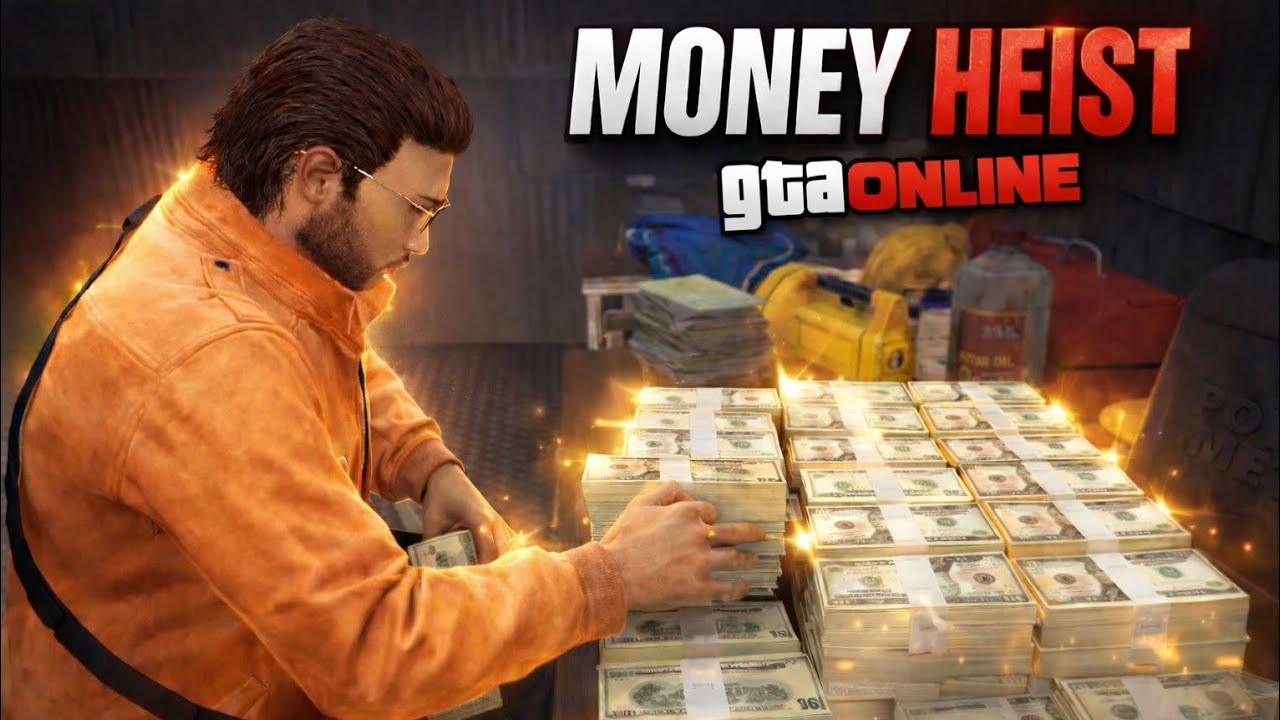 gta online Cayo perico heist | money heist | IonShade | raw gameplay 