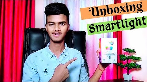 Syska Smartlight Rainbow Smart Bulb Unboxing and Review